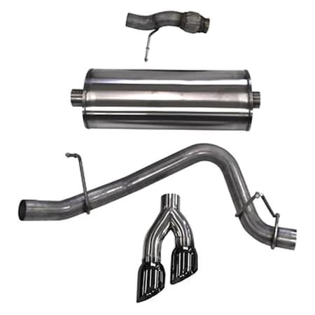 Corsa Exhaust Chevrolet Tahoe Cat-Back Exhaust System CSR14859BLK